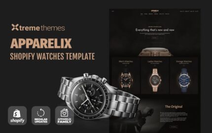 Watches Store Website Template Shopify Theme