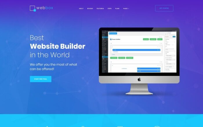 Webbox - Tema WordPress Pendaratan Produk Satu Halaman