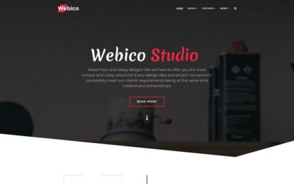 Webico - Tema Desain Web WordPress Elementor