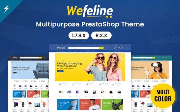 Wefeline - Tema PrestaShop Elektronik dan Serbaguna