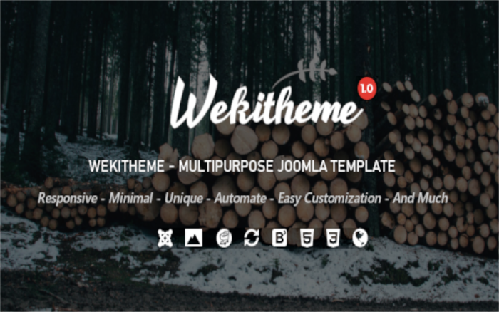 WEKITHEME - Template Joomla Serbaguna