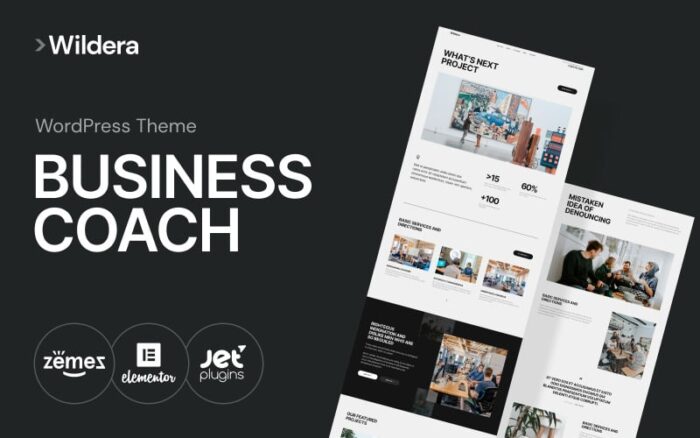 Wildera - Tema WordPress bisnis bersih