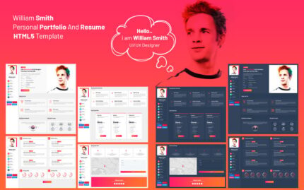 Williamsmith - Template HTML CV/Resume Pribadi