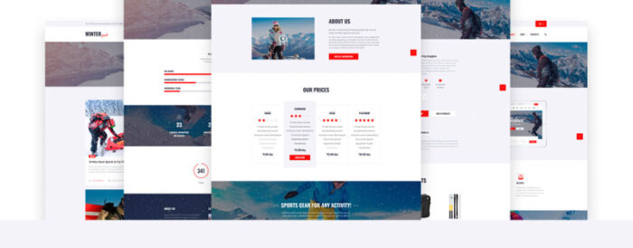 Olahraga Musim Dingin - Template Situs Web HTML Toko Peralatan Olahraga Musim Dingin Multihalaman - Fitur Gambar 6