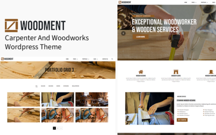 Woodment - Tema Wordpress Tukang Kayu dan Pembuatan Kayu