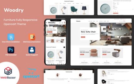 Woodry - Megashop OpenCart Template