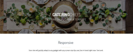 Catering Chief - Template Joomla Catering - Fitur Gambar 1