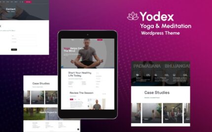 Yodex - Yoga & Meditation WordPress Theme