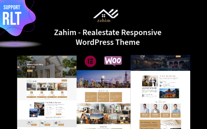 Zahim - Tema WordPress Responsif untuk Perumahan