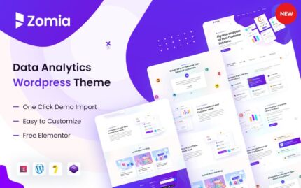 Tema WordPress Zomia untuk Analisis Data dan Ilmu Data