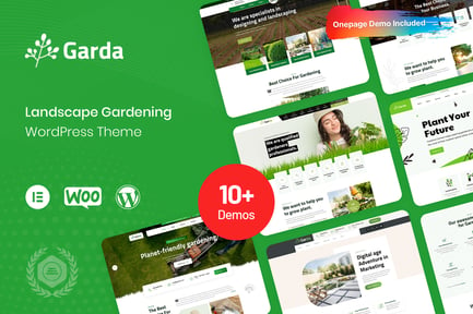 Garda - Gardening WordPress Theme