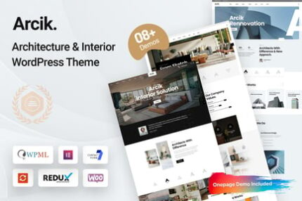 Arcik - Architecture WordPress Theme