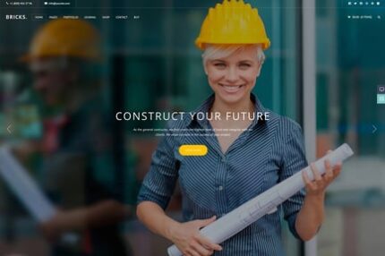 Construction & Building WordPress Theme