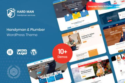 Hardman - Handyman & Plumber WordPress Theme