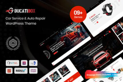 Ducatibox - Car Service & Auto Repair Theme