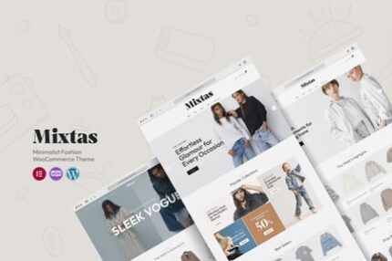 Mixtas - Minimalist Fashion WooCommerce Theme