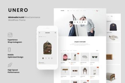 Unero - Minimalist WooCommerce WordPress Theme