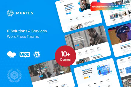 Murtes - IT Solutions Services WordPress Theme