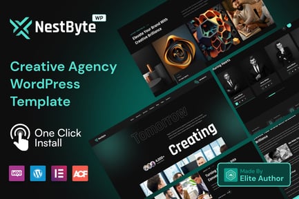 Nestbyte- Creative Agency and Startup Theme