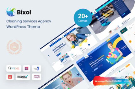 Bixol - Cleaning Services WordPress Theme