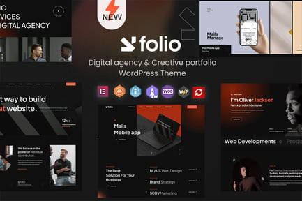 Webfolio - Creative Portfolio & Digital Agency Wor