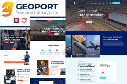 Geoport - Transport & Logistics WordPress Theme