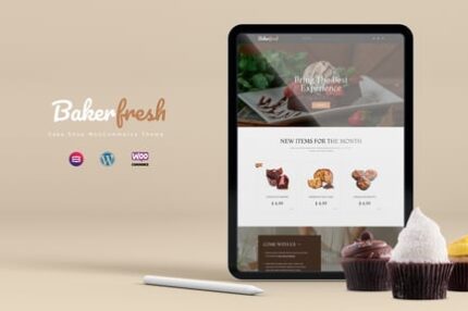 Bakerfresh - Cake Shop WooCommerce Theme