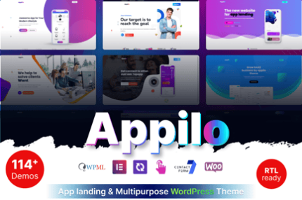 Appilo - App & Multipurpose WordPress Theme