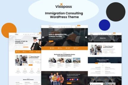 Visapass – Immigration Consulting WordPress Theme