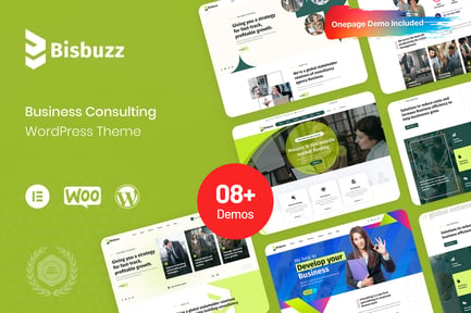 Bisbuzz - Business Consulting WordPress Theme