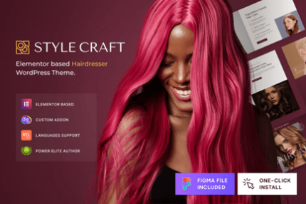 Style Craft - Hairdresser & Hair Salon Theme