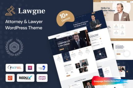 Lawgne - Law & Lawyer WordPress Theme