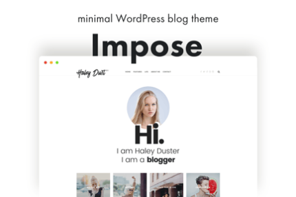 Impose Blog - A WordPress Blog Theme For Bloggers