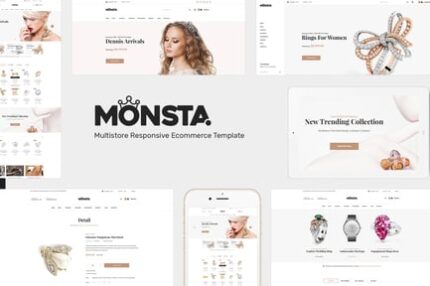 Monsta - Jewelry WooCommerce WordPress Theme