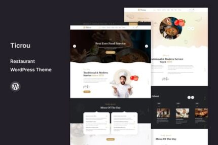 Ticrou - Restaurant WordPress Theme