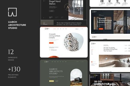 Liarch - Architecture & Interior WordPress Theme