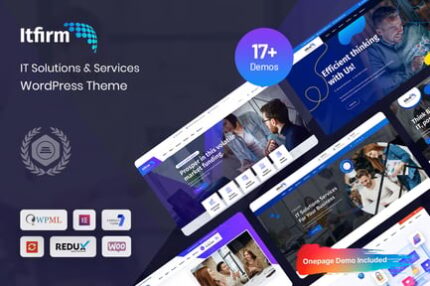 Itfirm - IT Solutions & Services WordPress Theme