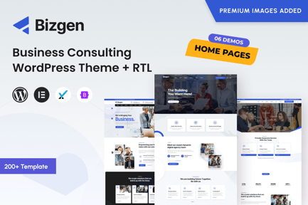 Bizgen - Business WordPress Theme + RTL