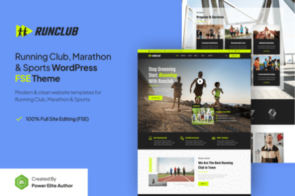 Runclub – Running Club, Marathon & Sports WP Theme