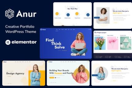 Anur - Portfolio WordPress Theme