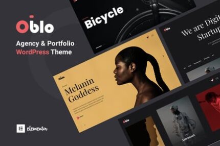 Oblo - Creative Portfolio Agency WordPress Theme