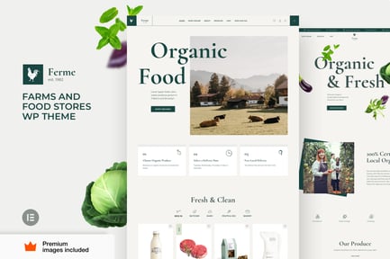 Ferme - Food Shop Farm WooCommerce eCommerce