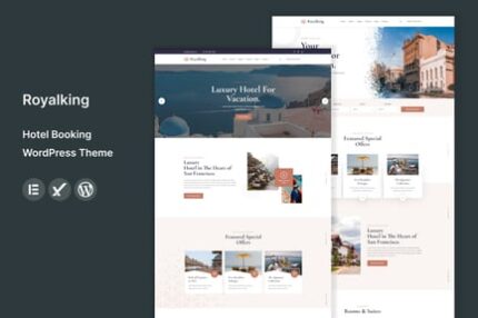 Royalking - Hotel Booking WordPress Theme