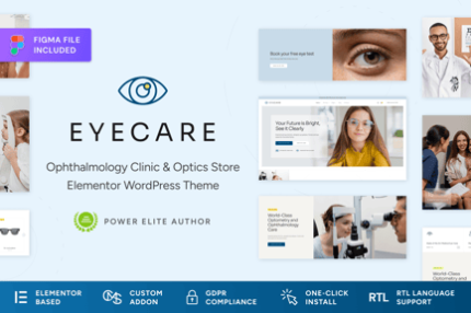 Eye Care - Family Optometrist WordPress Theme