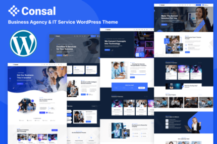 Business Agency & IT Service WordPress Theme