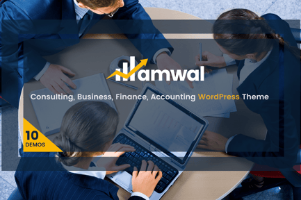 Amwal | Consulting Finance WordPress Theme