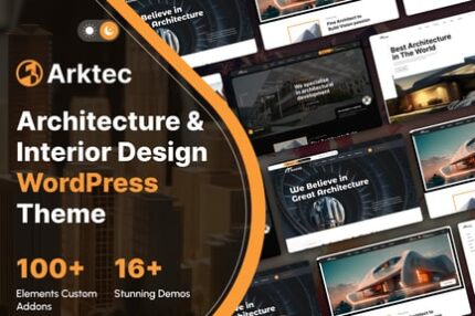 Arktec - Architecture & Interior WordPress Theme