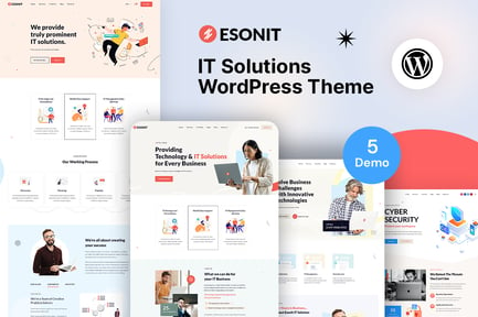 Esonit - IT solutions WordPress Theme