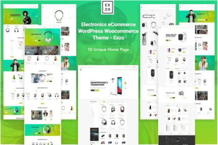 Electronics eCommerce Woocommerce Theme - Exzo