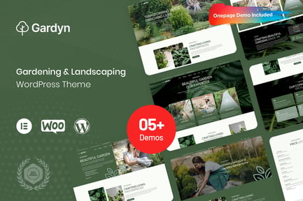 Gardyn - Gardening & Landscaping WordPress Theme